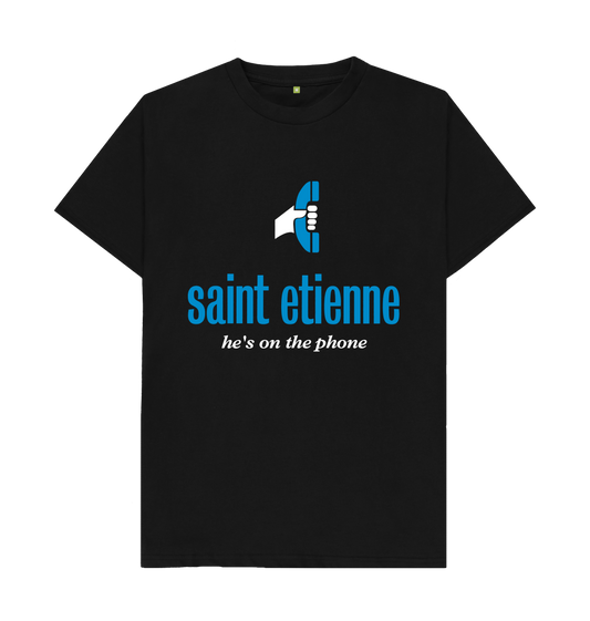 Black Printed T-shirt Front