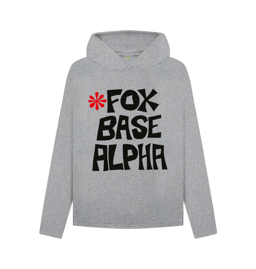 Athletic Grey Fox Base Alpha relaxed fit hoodie