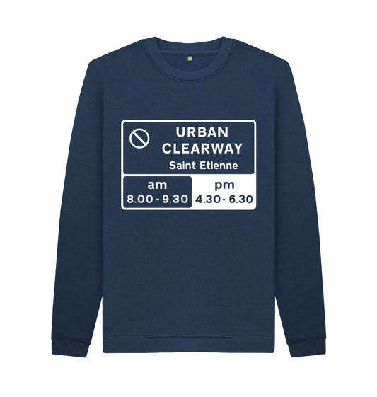 Navy Blue Urban Clearway sweatshirt
