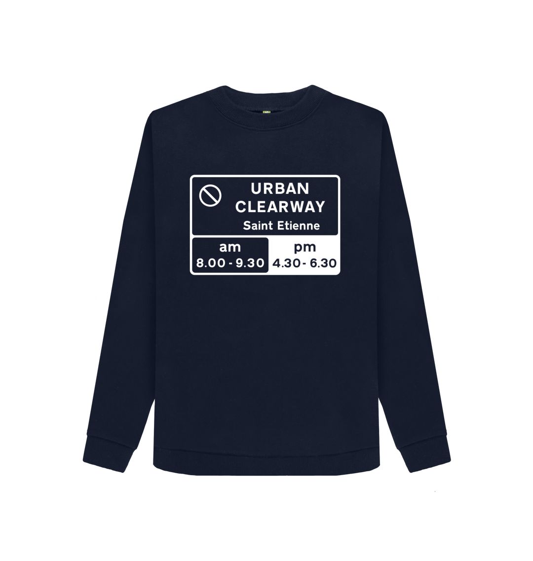 Navy Blue Urban Clearway women's sweatshirt