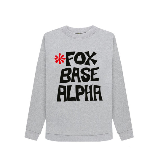 Light Heather Fox Base Alpha sweatshirt