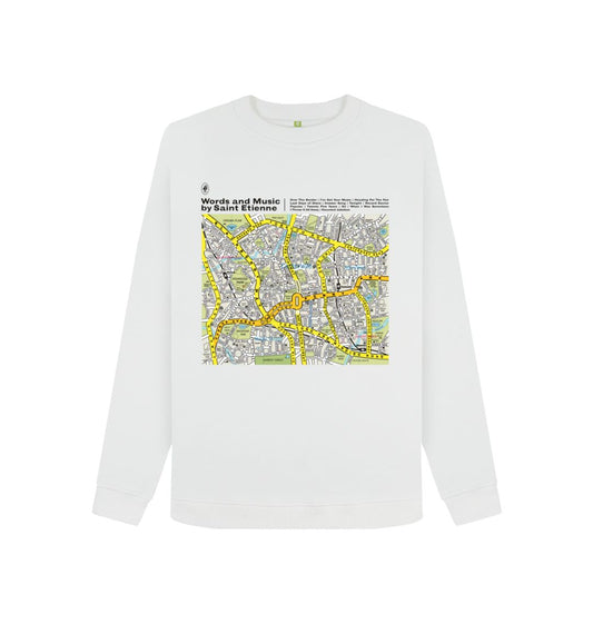 White Words And Music sweatshirt