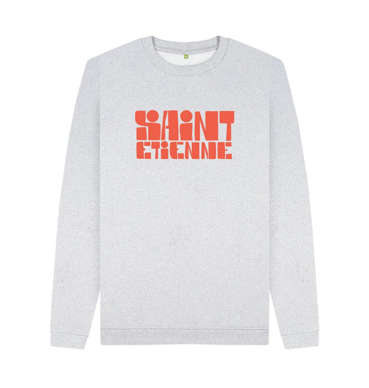 Grey Saint Etienne Finisterre Logo recycled and recyclable sweatshirt m