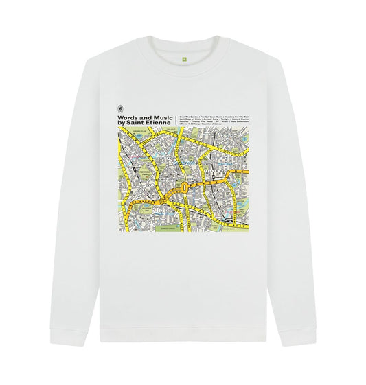 White Words And Music sweatshirt M