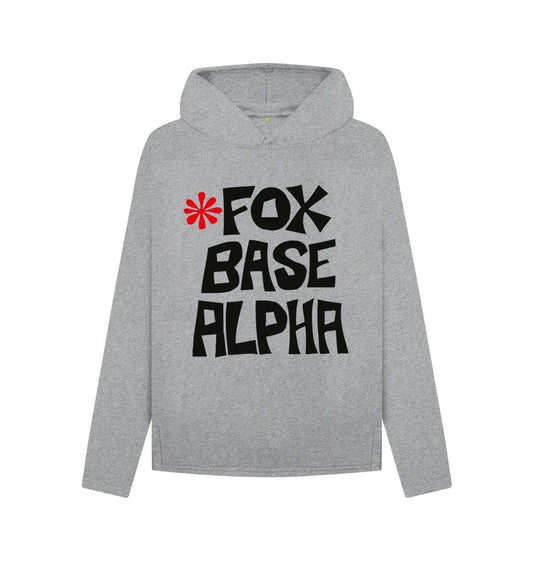 Athletic Grey Fox Base Alpha relaxed fit hoodie