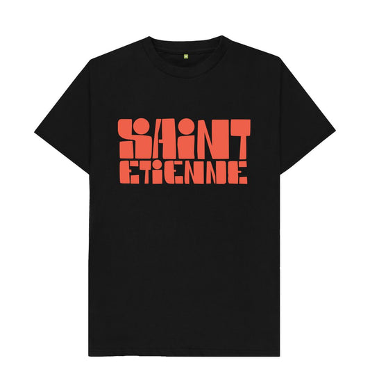 Black Saint Etienne Finisterre Logo t-shirt