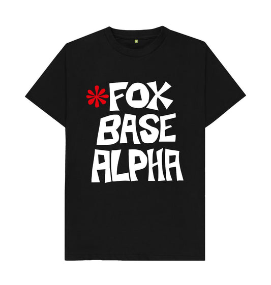 Black Fox Base Alpha Reverse Logo t-shirt